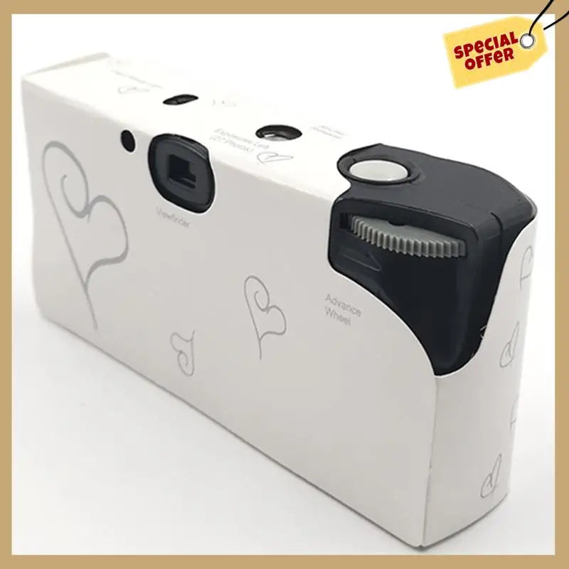 35Mm Disposable Film Camera With Flash Single Use Once Pictures Tool Wedding Bulk Travel Camp Party Supplies 16 Photos-WMAN