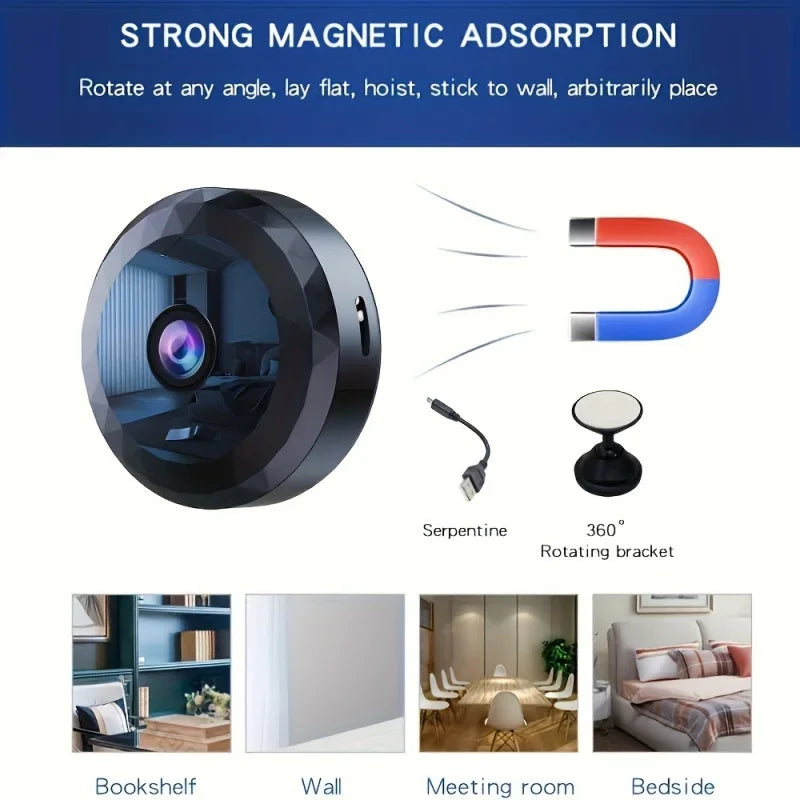 Xiaomi A11 Wireless Camera Mini Wifi Monitoring 1080p HD Video Security Camera Rechargeable Battery Motion Detection Camera
