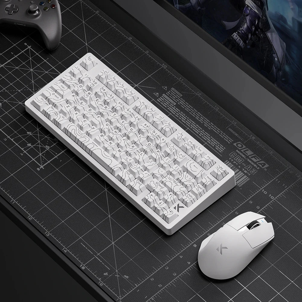 MCHOSE Jet 75 Magnetic Switch Gaming Keyboard Hall Effect Hot-Swappable Customized RGB Snap Tap 0.1ms Latency 8kHz Polling Rate