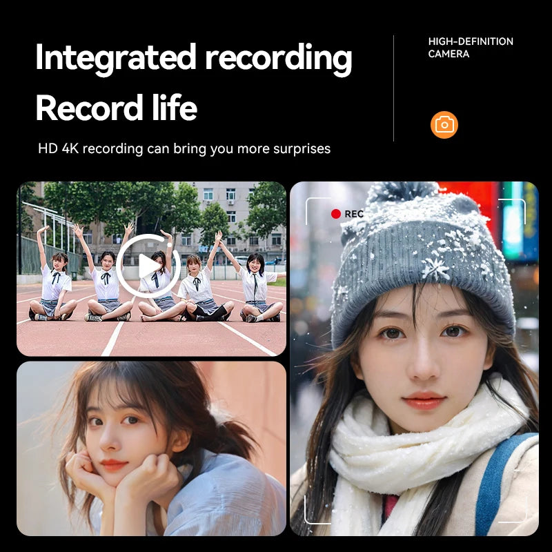 Digital Cameras1080P Camera 44MP Camera Portable Compact Camera with 2.4 Inch LCD Screen16x Digital Zoom, 32G Micro Memory Card