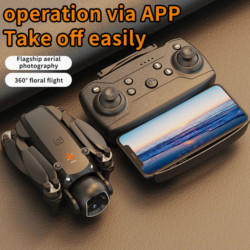 H21 Drone with VR Glasses 4K High-Definition Camera Brushless Motor RC Quadcopter optical flow dron aerial photography aircraft