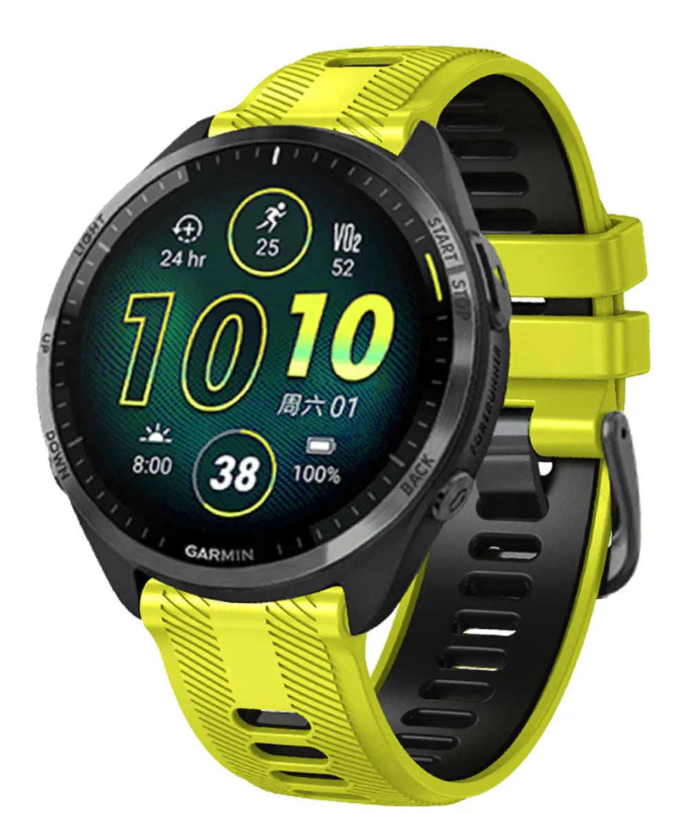 22mm Watchband For Garmin Forerunner 965 Watch Strap Silicone Bracelet Forerunner 945 935 745 Wristbands Replacement Correa Belt