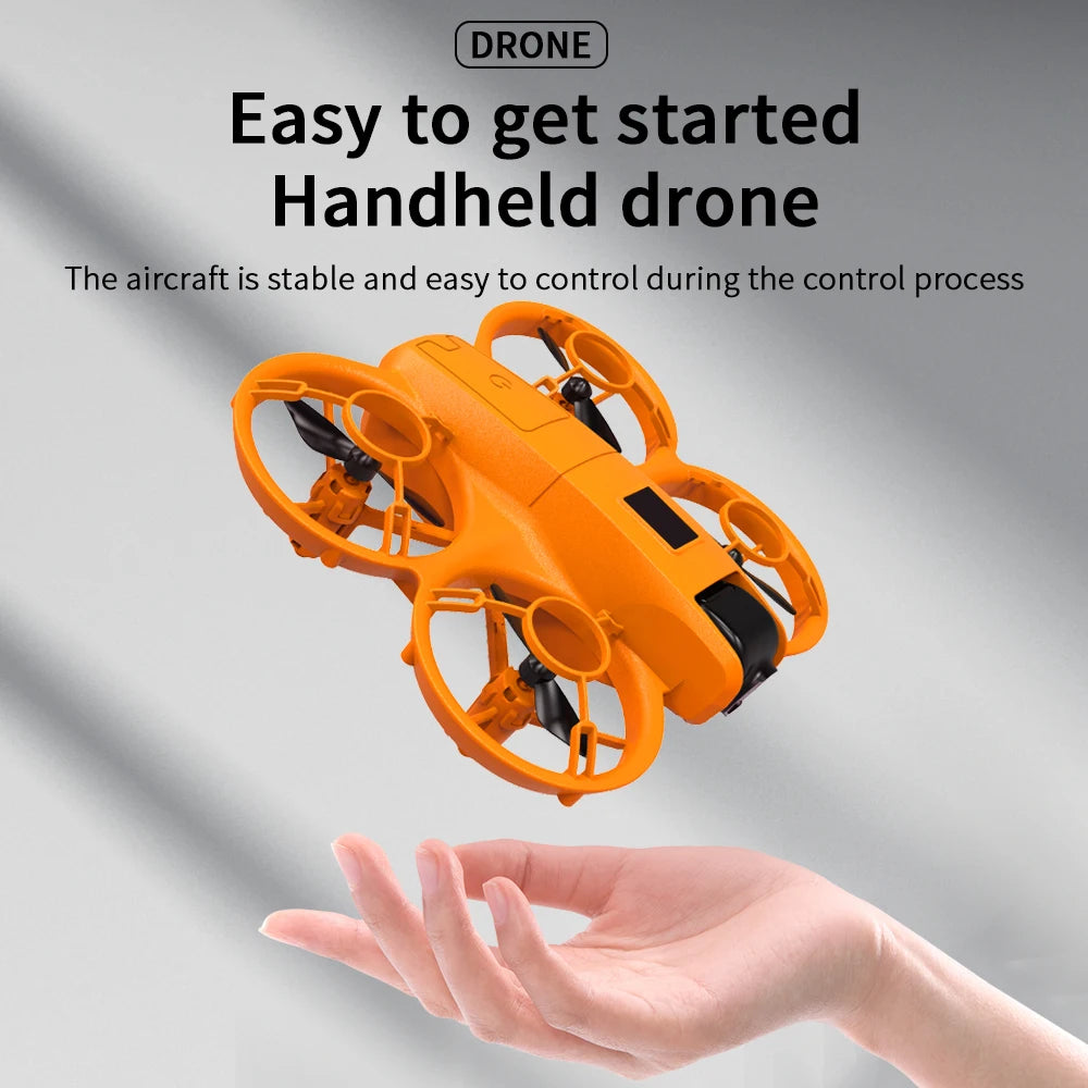 V2 Mini RC Drone 8K Professinal Wide Electric adjustment 180° HD Camera Foldable Intelligent Obstacle Avoidance Brushless Drone