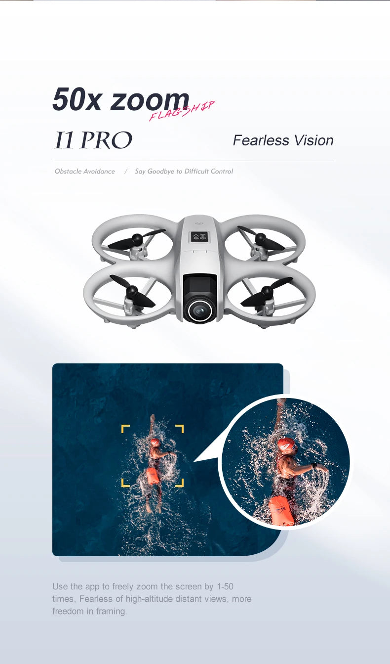 NEW Original I1 PRO Drone 4K Professional HD Aerial Photography Remote Control Aircraft HD Dual Camera  Quadcopter Toys