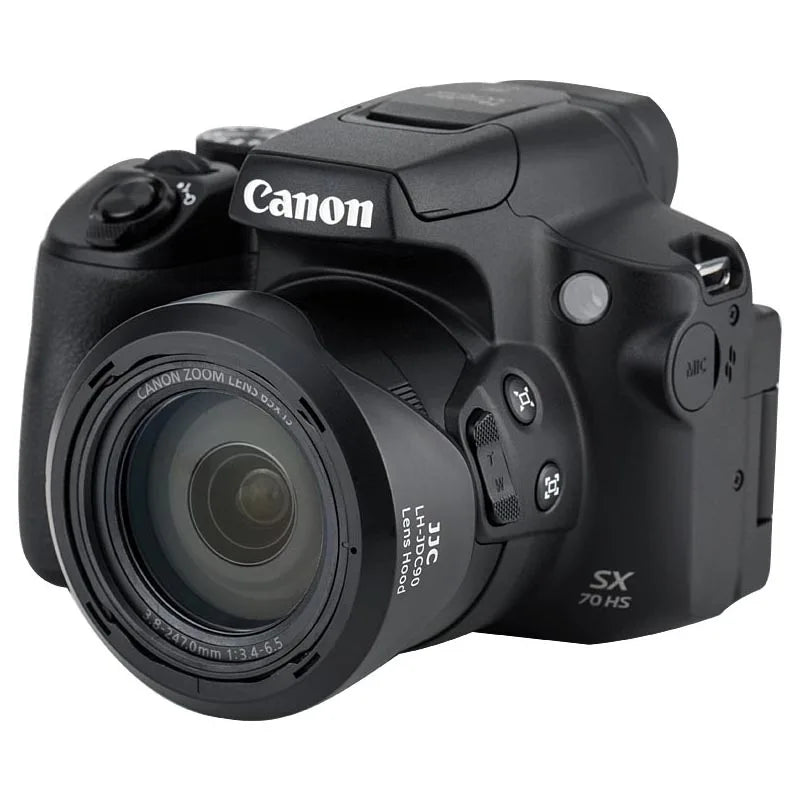 JJC Camera Bayonet Flower Lens Hood Shade Protector for CANON PowerShot SX70 HS and SX60 HS Cameras Replaces Canon LH-DC90