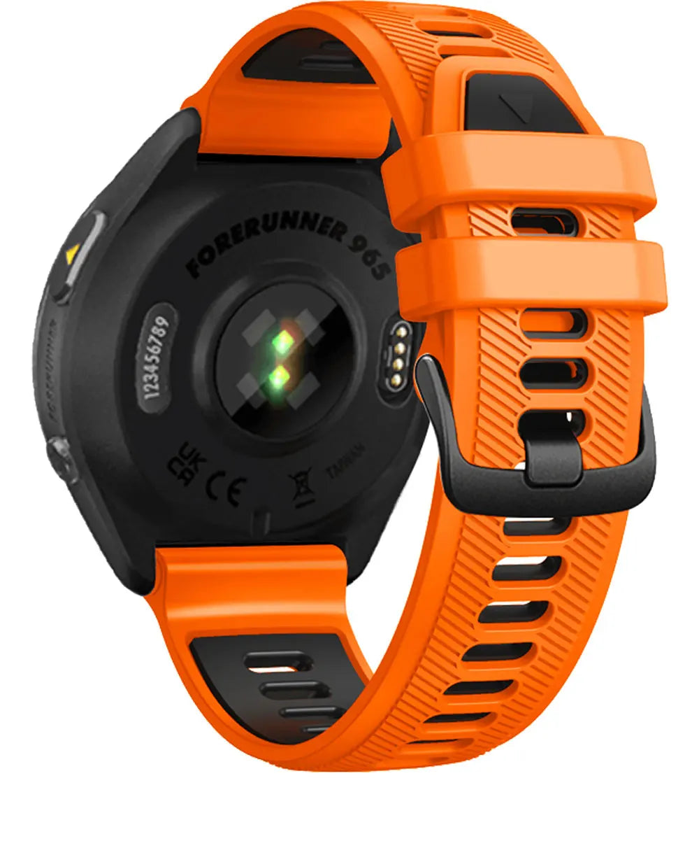 22mm Watchband For Garmin Forerunner 965 Watch Strap Silicone Bracelet Forerunner 945 935 745 Wristbands Replacement Correa Belt