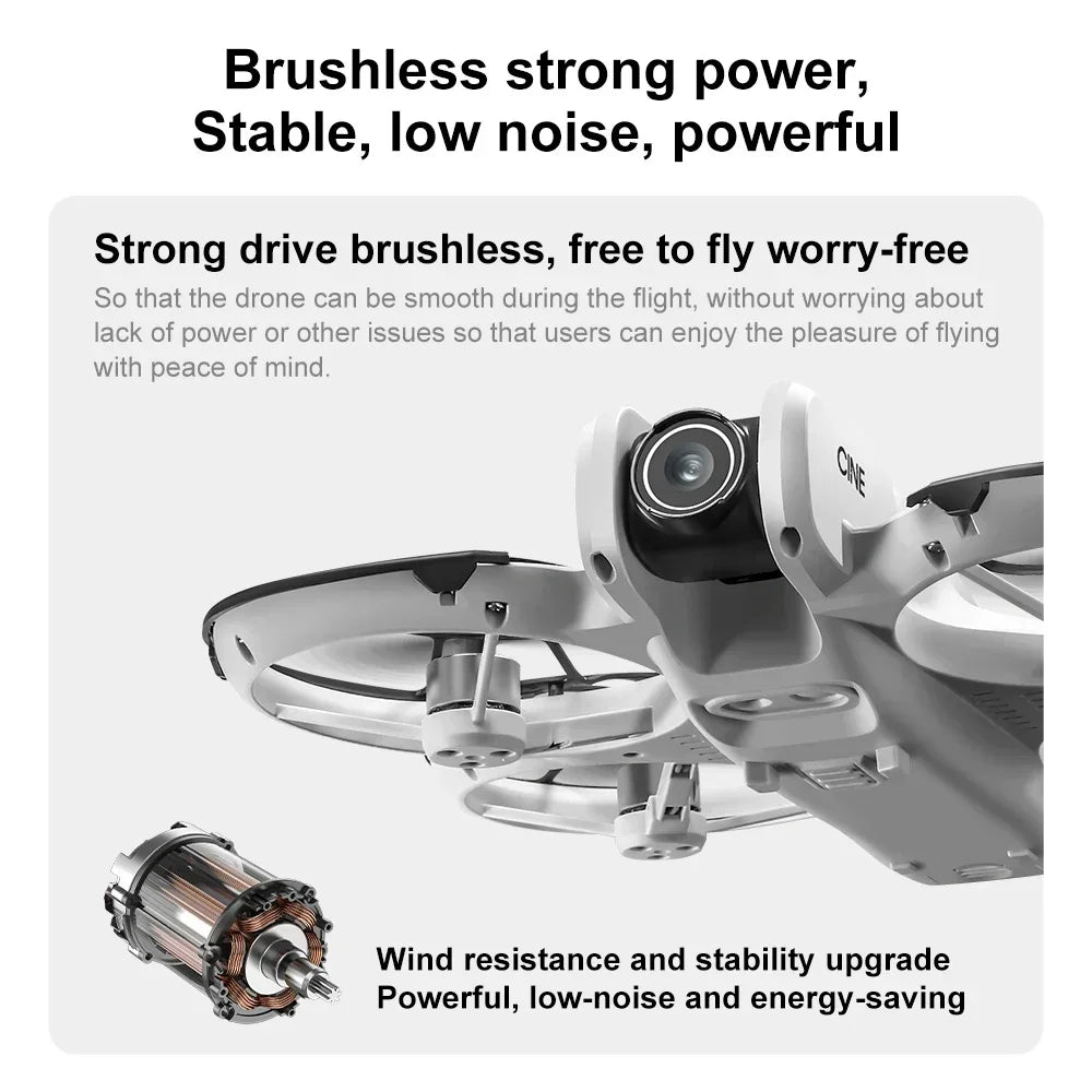 NEW V666 Drone For Xiaomi 8K Professional WIFI 5G Dron Obstacle Avoidance Brushless Altitude Headless Mode RC Quadcopter  toys
