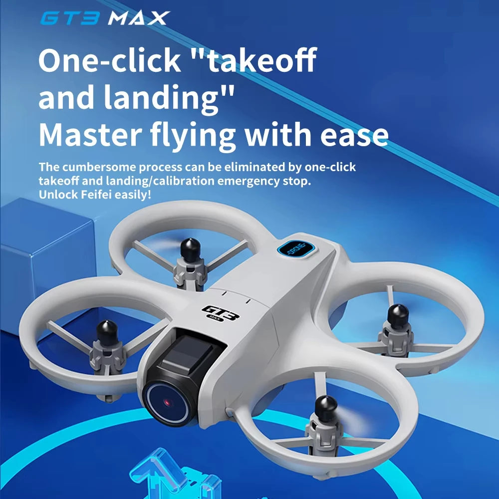 2025New GT3 MAX Drone 8K HD 4.3" Remote Control Headless Mode Helicopter 360° Flip Quadcopter Toys Mini Drone Fors Kid Toy Gifts