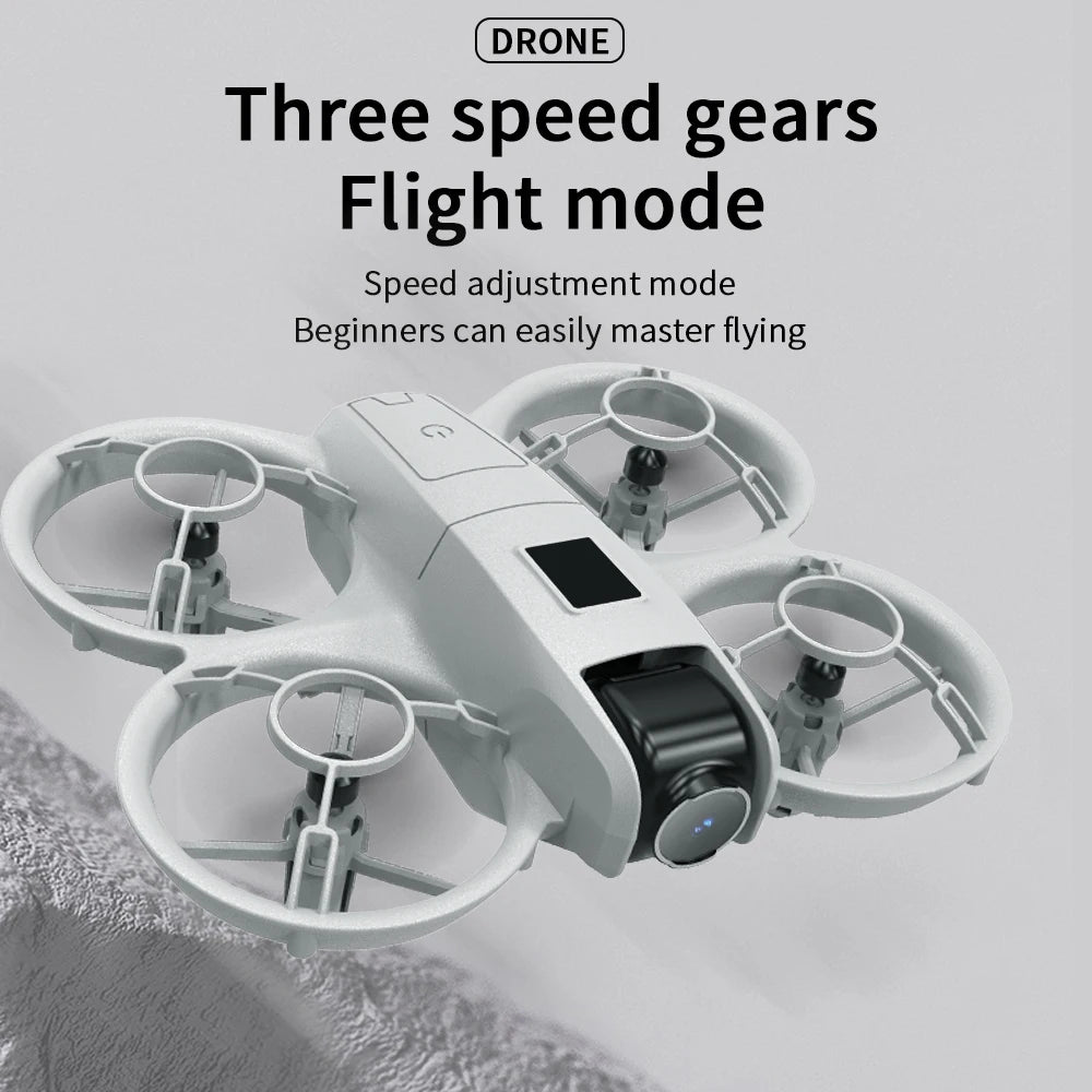 V2 Mini RC Drone 8K Professinal Wide Electric adjustment 180° HD Camera Foldable Intelligent Obstacle Avoidance Brushless Drone