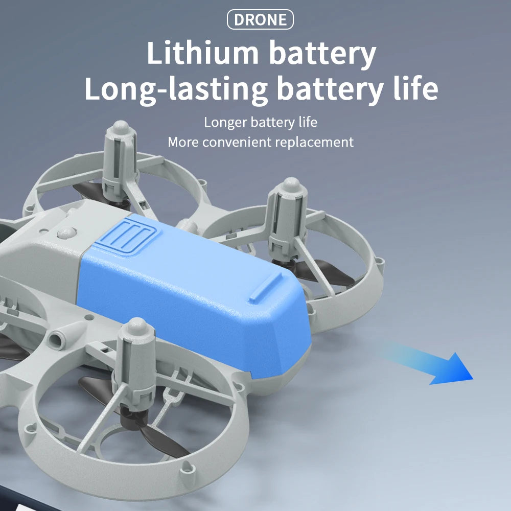 V2 Mini RC Drone 8K Professinal Wide Electric adjustment 180° HD Camera Foldable Intelligent Obstacle Avoidance Brushless Drone