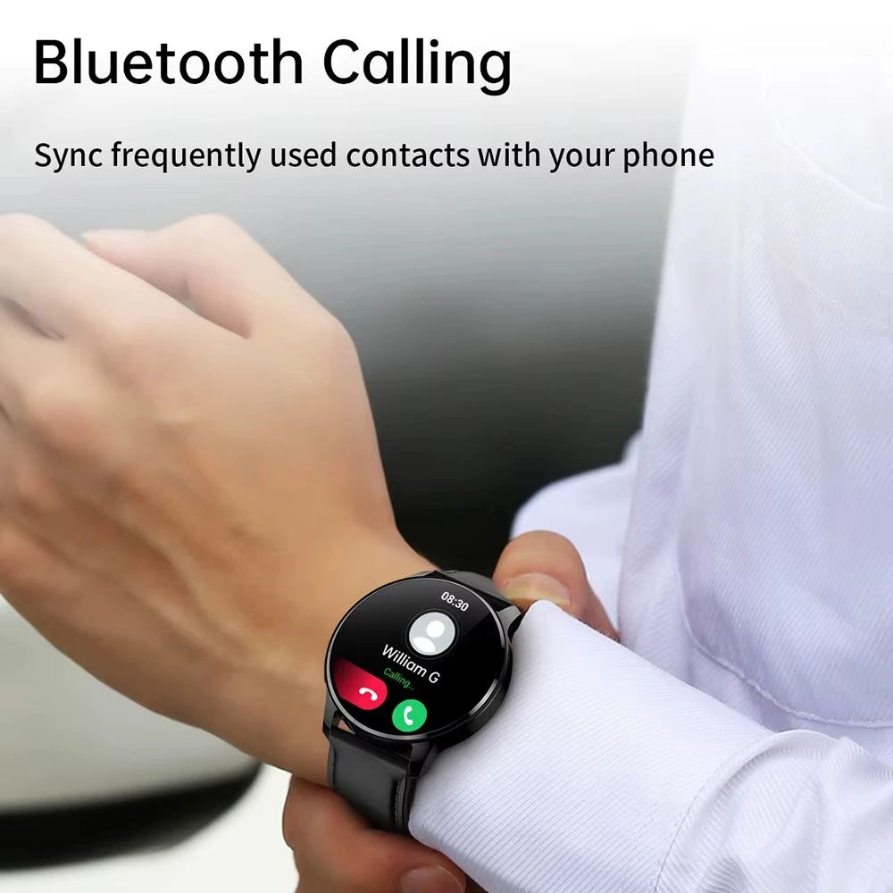 LAXASFIT 2025 Smart Sport Watch BT Talk Message Reminder Heart Rate Detection Multi Sport Mode Smart Watch For IOS/Android