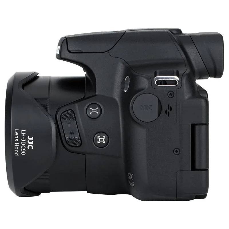 JJC Camera Bayonet Flower Lens Hood Shade Protector for CANON PowerShot SX70 HS and SX60 HS Cameras Replaces Canon LH-DC90