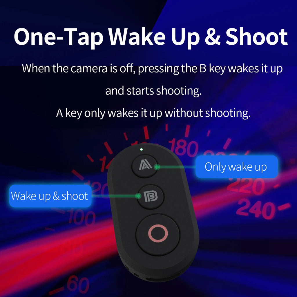 Suitable for Insta360 and GoPro sports cameras Bluetooth remote control 360 X2 X3 X4 X5 GO3 Ace Pro，GoPro9 10 11 12 13