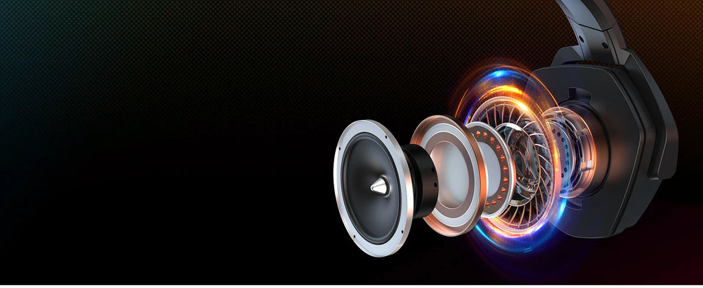 NUBWO G06 Dual Wireless Gaming Headset with Microphone for PS5, PS4, PC, Mobile, Switch 2.4GHz Wireless Bluetooth Headphone