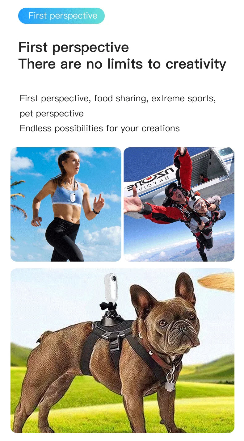 4K Bodycam Action Bike Camera Integrated Helmet Handlebar Motorcycle Road Sport Cam Battery Body Mini Full Hd Sports Action Wifi