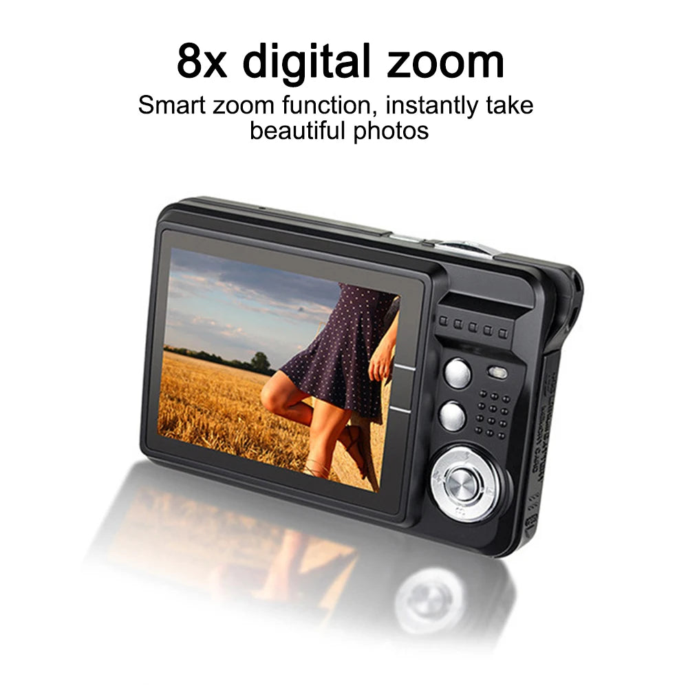 HD Digital Cameras With LCD Screen Child Cameras Outdoor Anti-Shake Instant Photo Camera Rechargeable Photography Camcorder