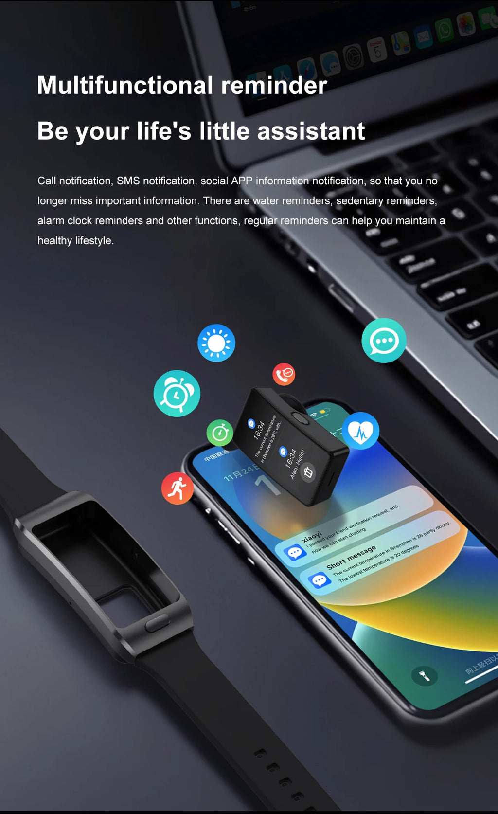 LIGE 2 In 1 TWS Headset Smart Watch 1.57" Men Women GPS Sports Fitness ECG Heart Rate Watches Bluetooth Call Music Smartwatch