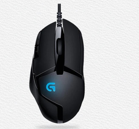 Logitech G402 Mouse with Ultra-comfortable and Cool-looking Mouse Pad for Gaming Fun, Ultra-practical Set.