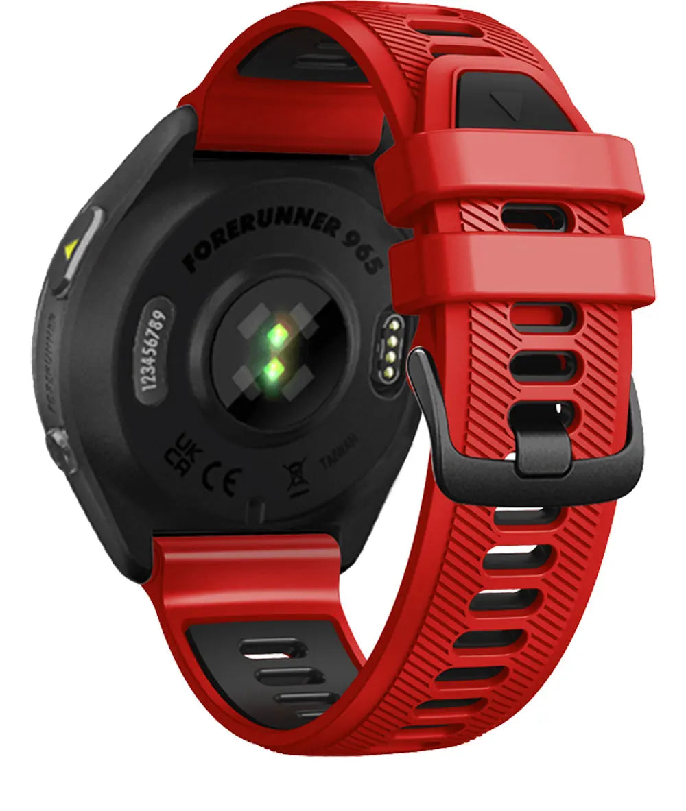 22mm Watchband For Garmin Forerunner 965 Watch Strap Silicone Bracelet Forerunner 945 935 745 Wristbands Replacement Correa Belt