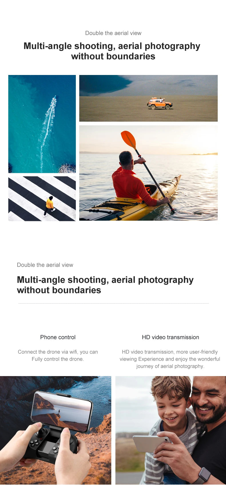 4DRC V9 Drone 4K Professinal With 1080P Wide Angle Dual HD Camera WIFI FPV Height Hold RC Helicopter Foldable Quadrotor Toy Gift