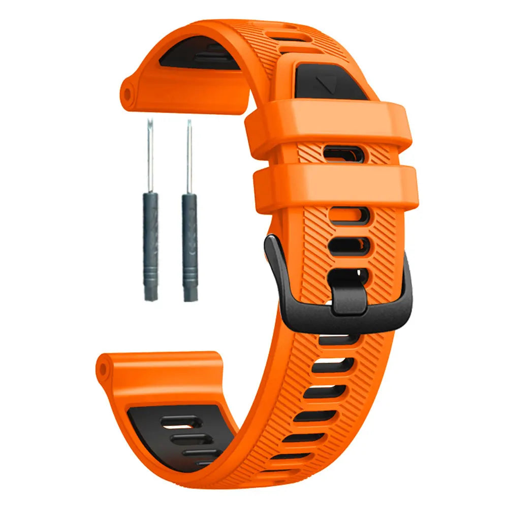 22mm Watchband For Garmin Forerunner 965 Watch Strap Silicone Bracelet Forerunner 945 935 745 Wristbands Replacement Correa Belt