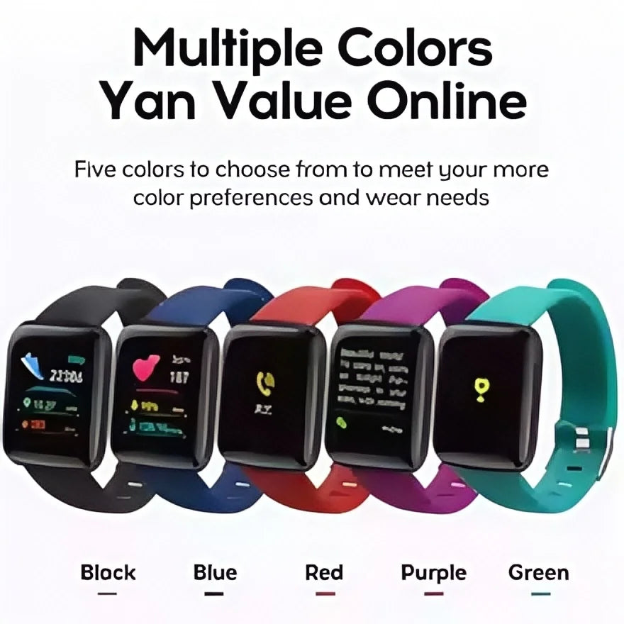 Multifunction Smart Watch For Men Women Kids Bluetooth Calls, Heart Rate & SpO2 Monitor, Sleep Tracking | Step Counter