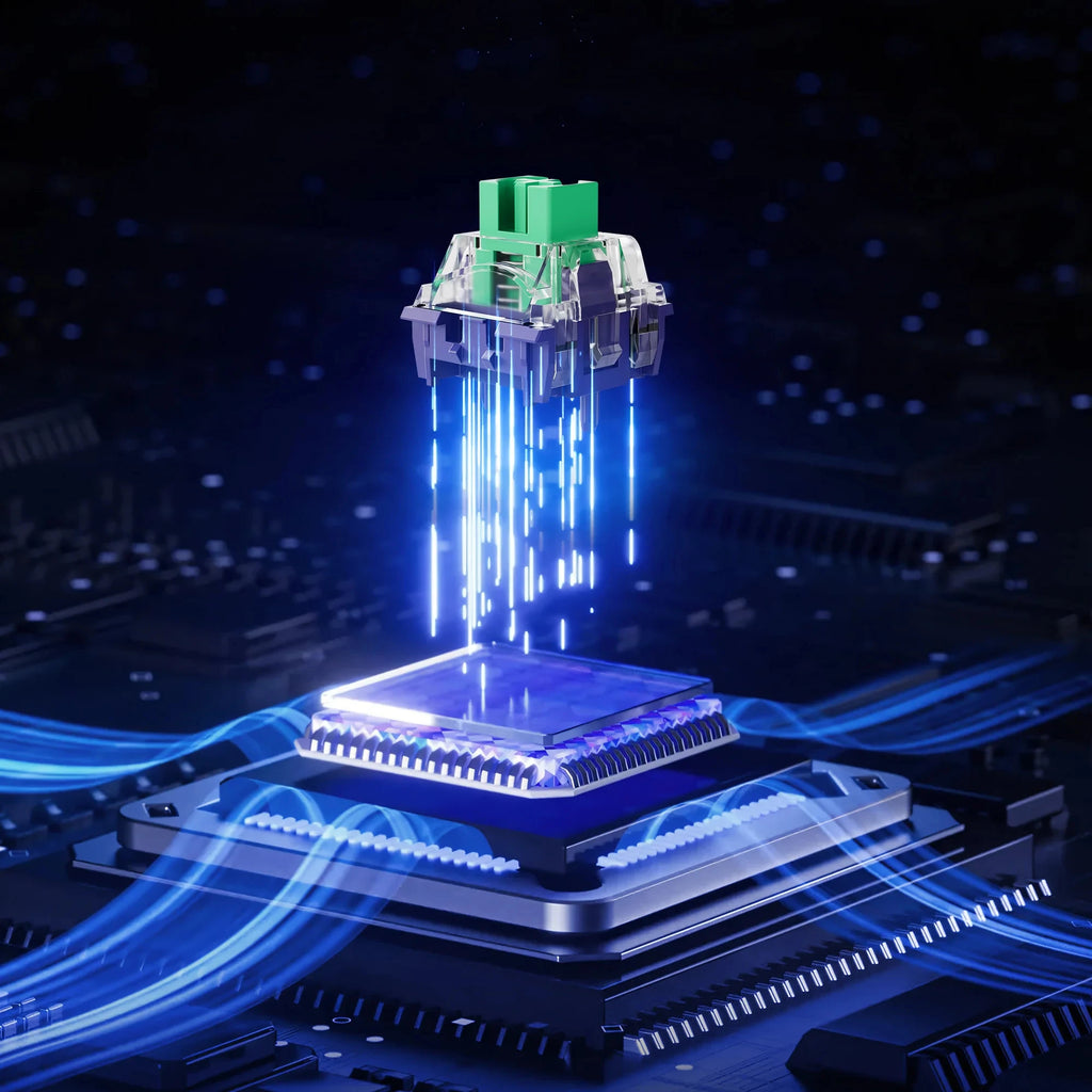 MCHOSE Jet 75 Magnetic Switch Gaming Keyboard Hall Effect Hot-Swappable Customized RGB Snap Tap 0.1ms Latency 8kHz Polling Rate