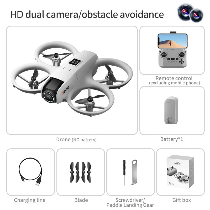 NEW Original I1 PRO Drone 4K Professional HD Aerial Photography Remote Control Aircraft HD Dual Camera  Quadcopter Toys