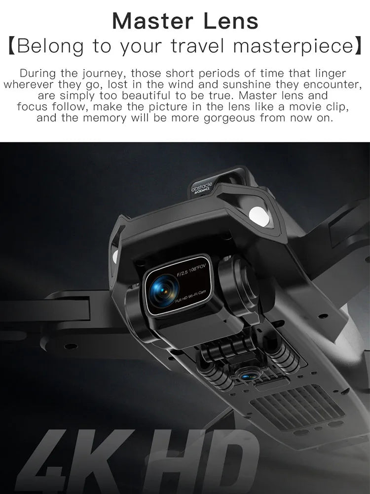 2024 L900 PRO MAX Drone 4K Professional HD Dual Camera Brushless Foldable Quadcopter GPS 5G WIFI RC Aerial Mini Drones Toys