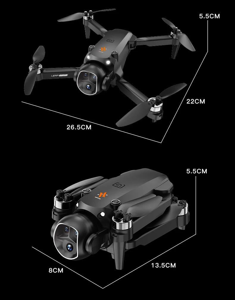 H21 Drone with VR Glasses 4K High-Definition Camera Brushless Motor RC Quadcopter optical flow dron aerial photography aircraft
