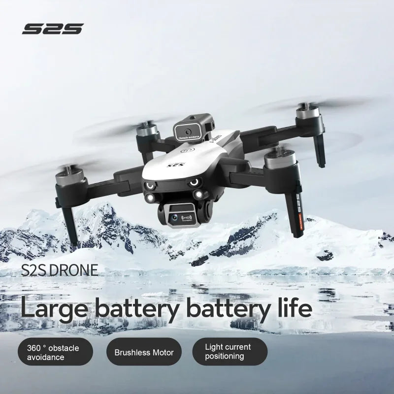 Lenovo S2S Drone 8K 5G GPS HD Aerial Photography Dual-Camera Omnidirectional Obstacle Brushless Avoidance Quadcopter Toys