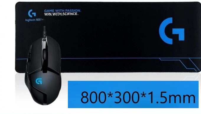 Logitech G402 Mouse with Ultra-comfortable and Cool-looking Mouse Pad for Gaming Fun, Ultra-practical Set.