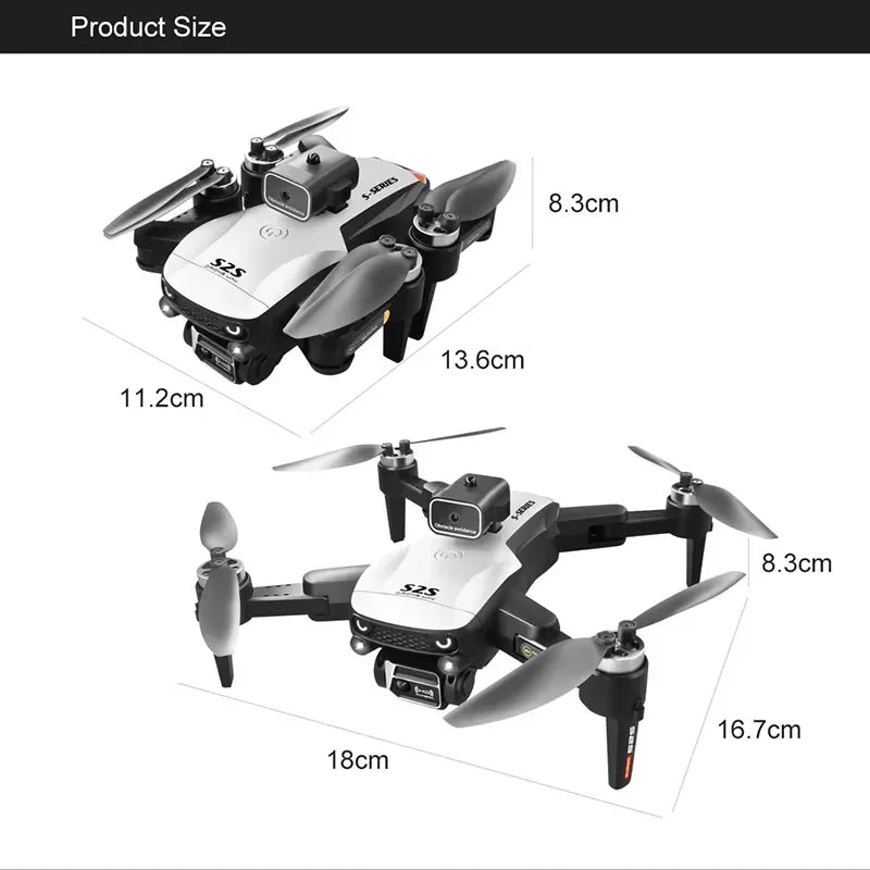 Lenovo S2S Drone 8K 5G GPS HD Aerial Photography Dual-Camera Omnidirectional Obstacle Brushless Avoidance Quadcopter Toys