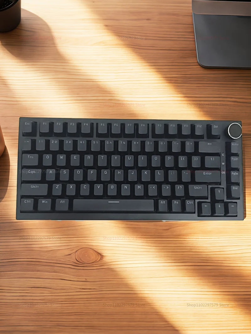 AK820 Wired Mechanical Gaming Keyboard 75 Compact Layout Hot Swappable RGB Backlit Esports Keyboard for PC Laptop Windows Mac