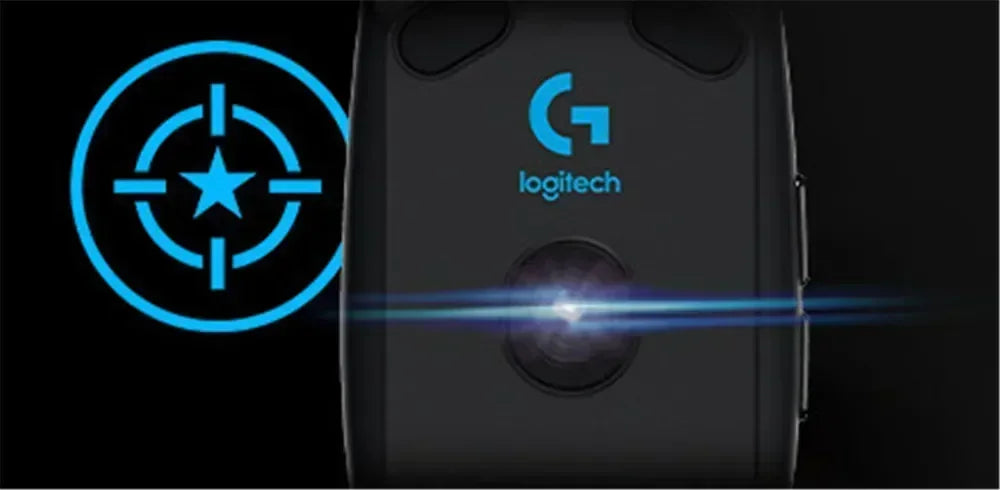 Original Logitech G304 Ligthspeed Wireless Gaming Mouse, Hero 12K Sensor, 12000DPI, 6 Programmable Buttons, Compatible PC MacOS