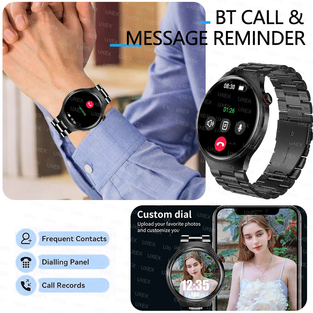 2025 Watch Smartwatch Wemon 1.52” HD Bluetooth Call Offers Today Gift For Men Health Tracking Watches Smart Hombre Business New