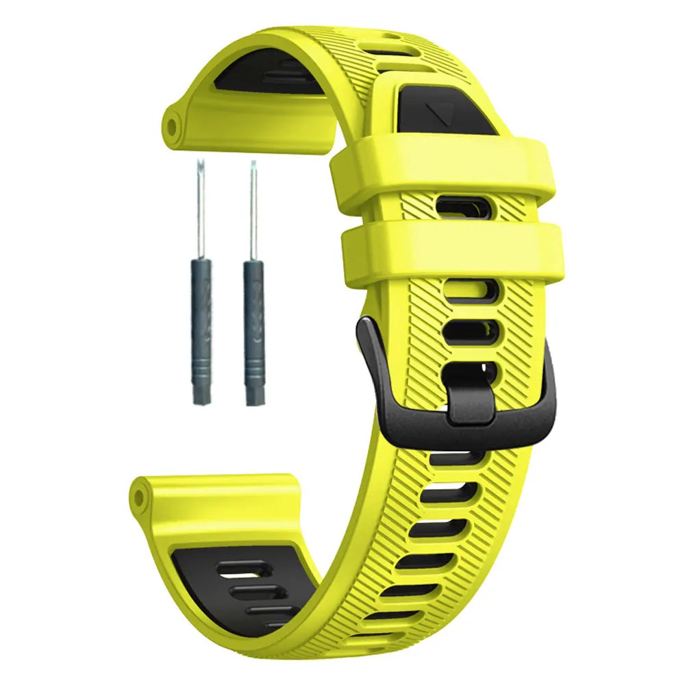 22mm Watchband For Garmin Forerunner 965 Watch Strap Silicone Bracelet Forerunner 945 935 745 Wristbands Replacement Correa Belt