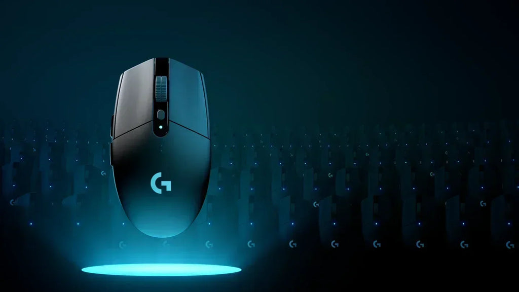 Logitech G305 Lightspeed Wireless Mouse, 12000 DPI HERO Sensor, 1ms Response Time 6 Programmable Buttons, for Esports Pro Gaming