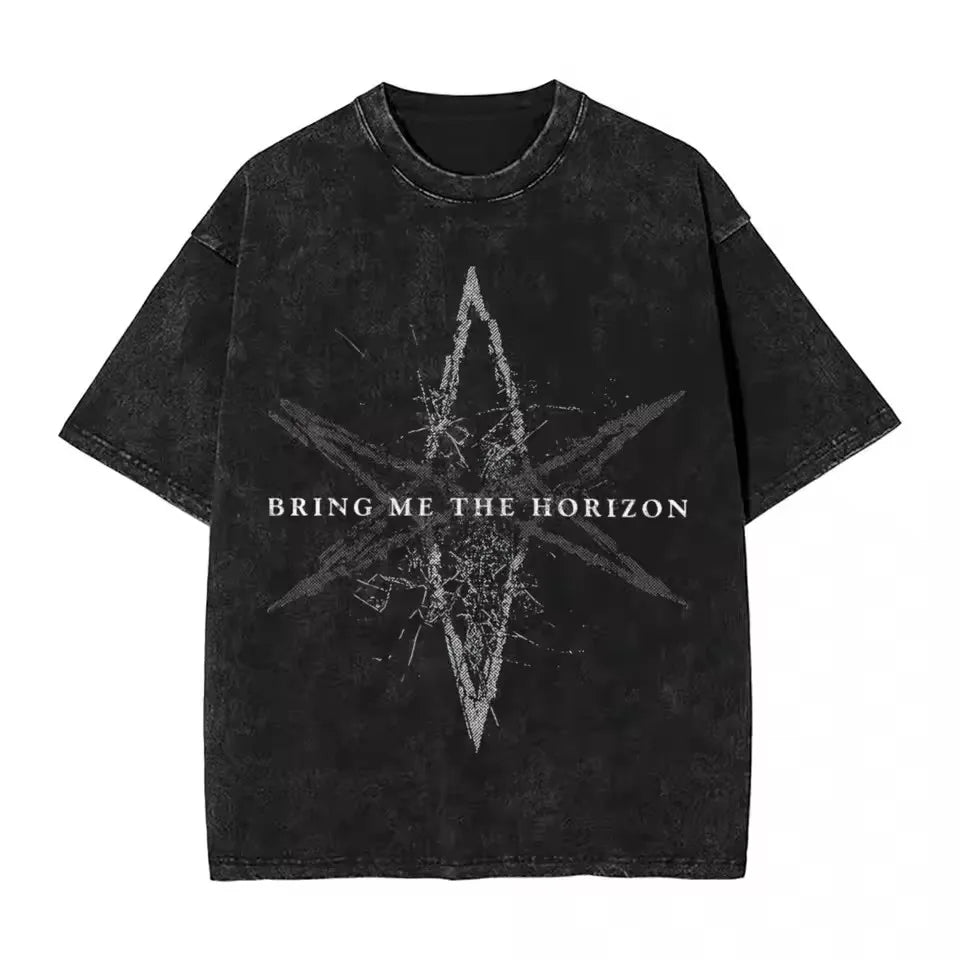 Bring Me The Horizons Rock Music New Arrival Mens Clothes Tee Shirt Homme Graphic T-Shirts Men Tshirt for Men Ropa Hombre 50865