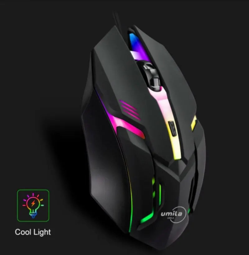 2025 Latest High Quality Ergonomic Design Gaming Mouse Desktop Computer Laptop USB Backlit Mouse Manufacturers Hot Sale