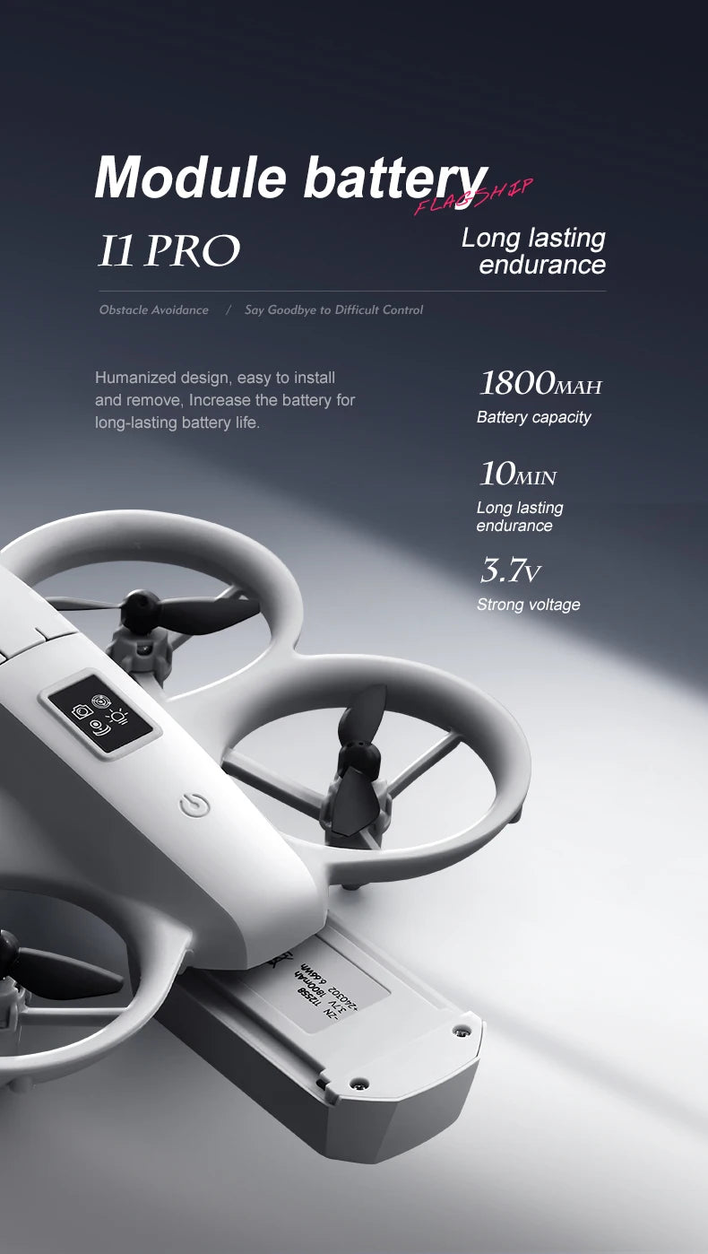 NEW Original I1 PRO Drone 4K Professional HD Aerial Photography Remote Control Aircraft HD Dual Camera  Quadcopter Toys