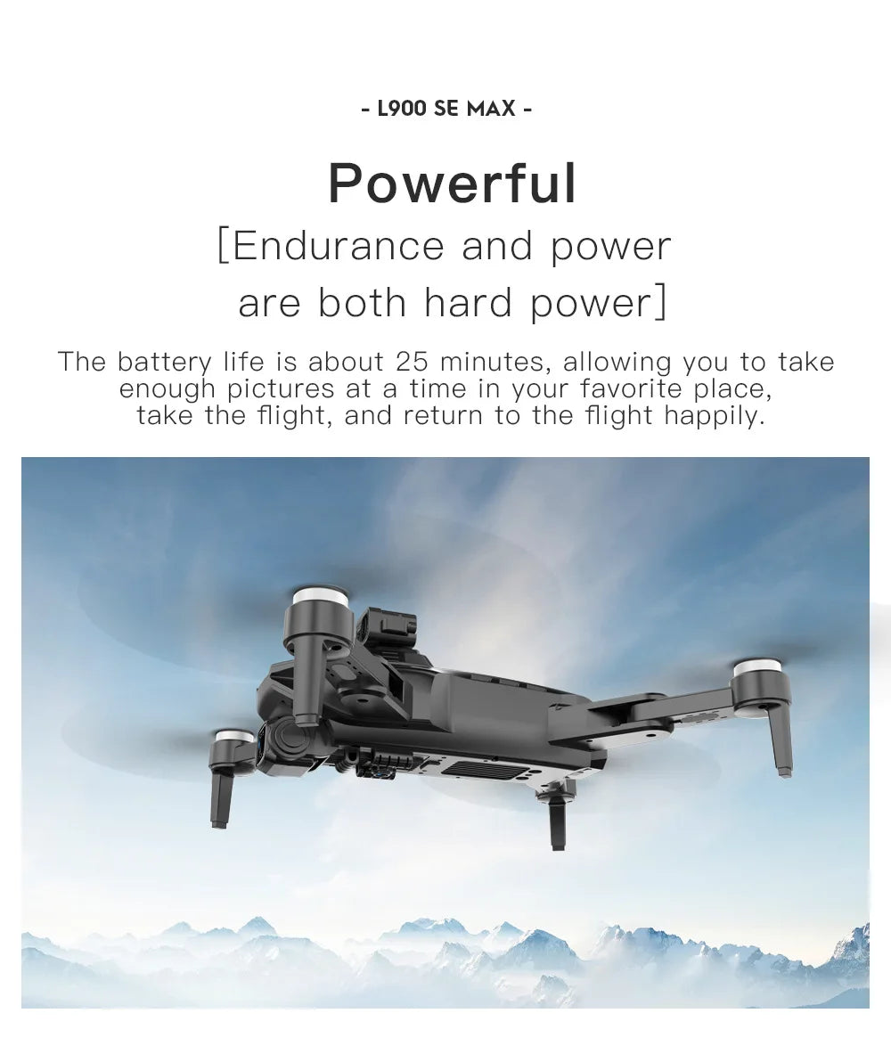 2024 L900 PRO MAX Drone 4K Professional HD Dual Camera Brushless Foldable Quadcopter GPS 5G WIFI RC Aerial Mini Drones Toys