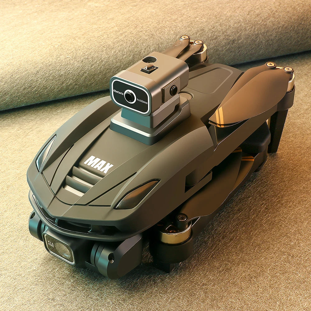 V168 MAX 8K GPS Drone Brushless Anti Drop Four Axis Long-Range Obstacle Avoidance Quadcopter Remote Controlled Aircraft Drone