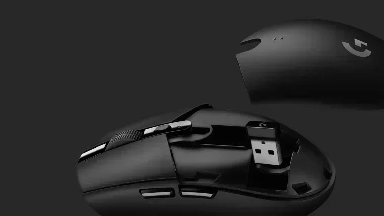 Logitech G305 Lightspeed Wireless Mouse, 12000 DPI HERO Sensor, 1ms Response Time 6 Programmable Buttons, for Esports Pro Gaming