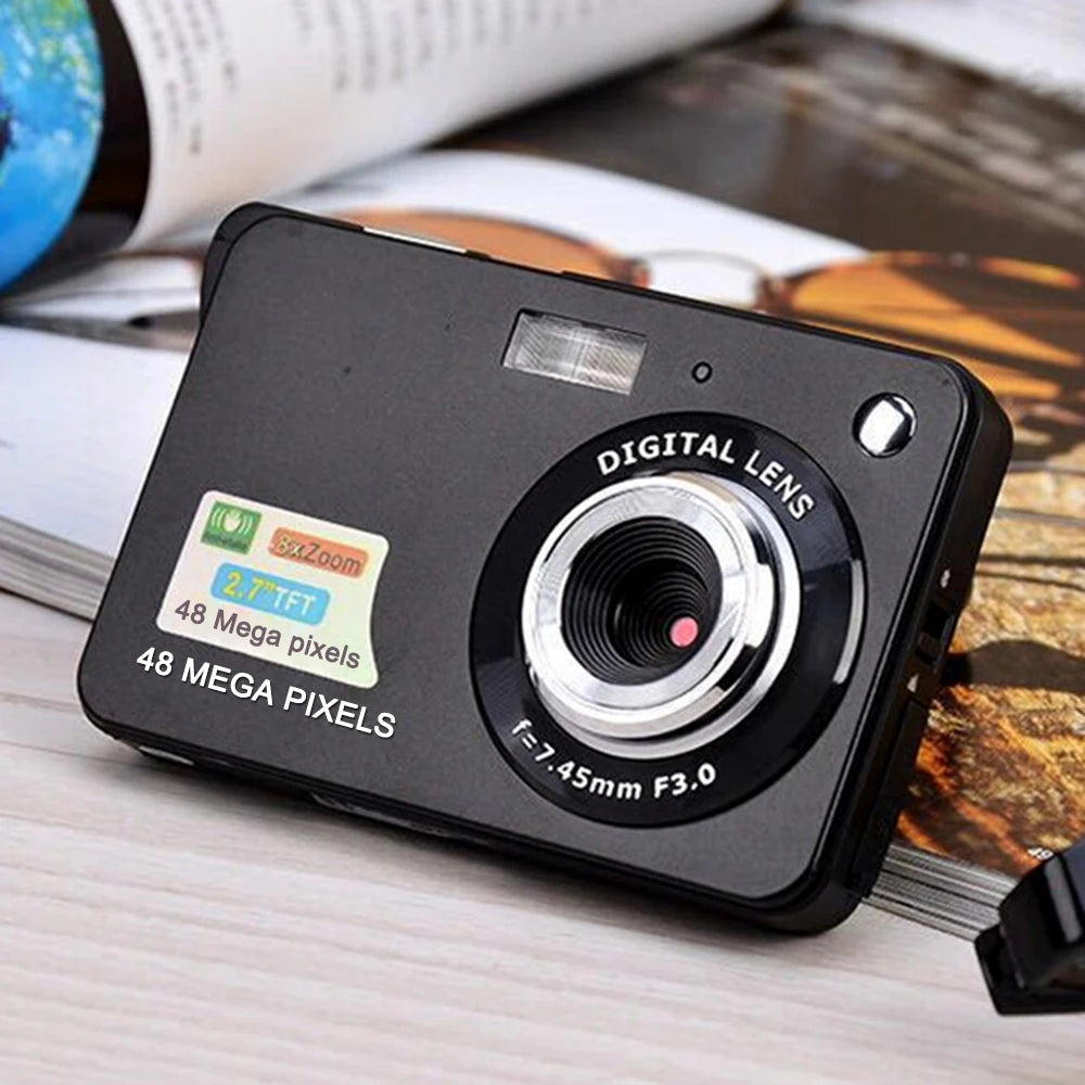 HD Digital Cameras With LCD Screen Child Cameras Outdoor Anti-Shake Instant Photo Camera Rechargeable Photography Camcorder