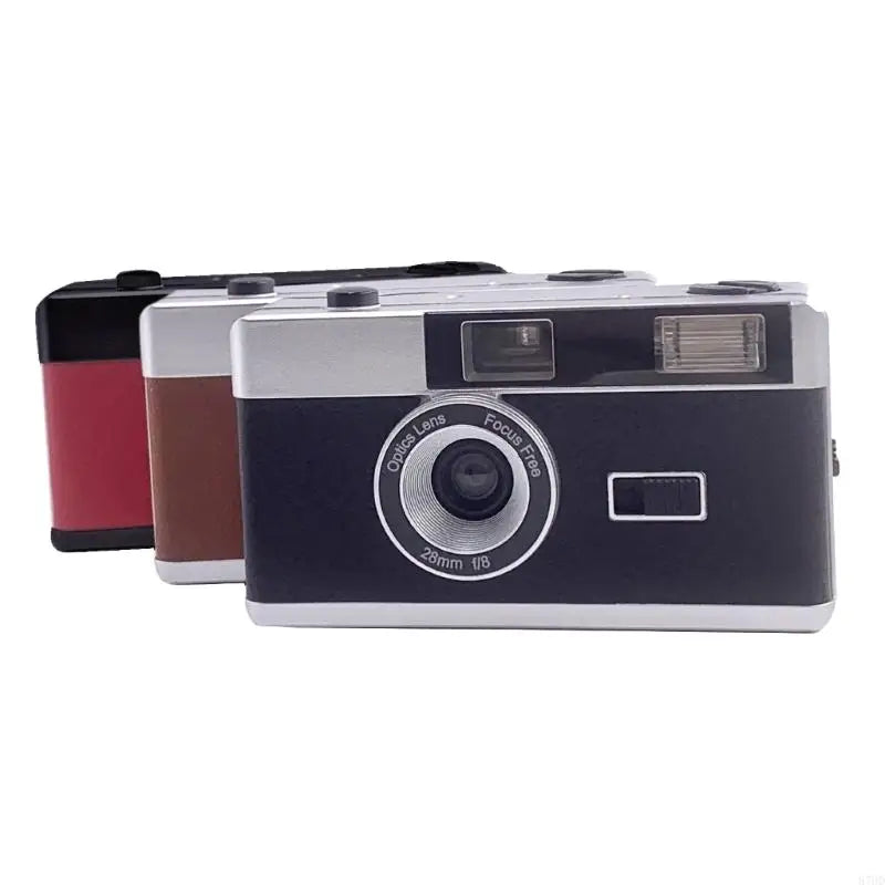 87HD 35mm Film Camera Retro Camera, Reusable, Built in Easy to Use for Photography Enthusiasts