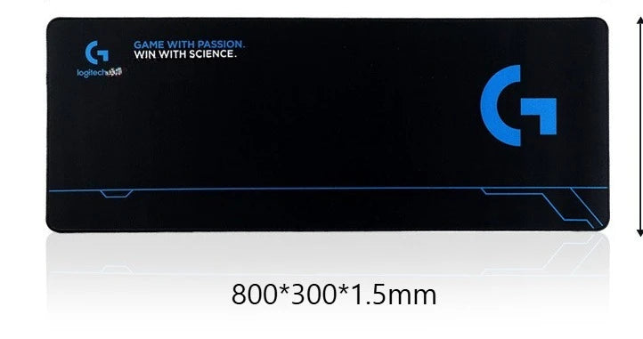 Logitech G402 Mouse with Ultra-comfortable and Cool-looking Mouse Pad for Gaming Fun, Ultra-practical Set.