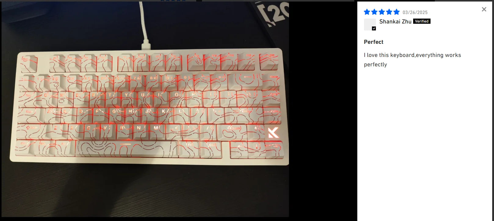 MCHOSE Jet 75 Magnetic Switch Gaming Keyboard Hall Effect Hot-Swappable Customized RGB Snap Tap 0.1ms Latency 8kHz Polling Rate