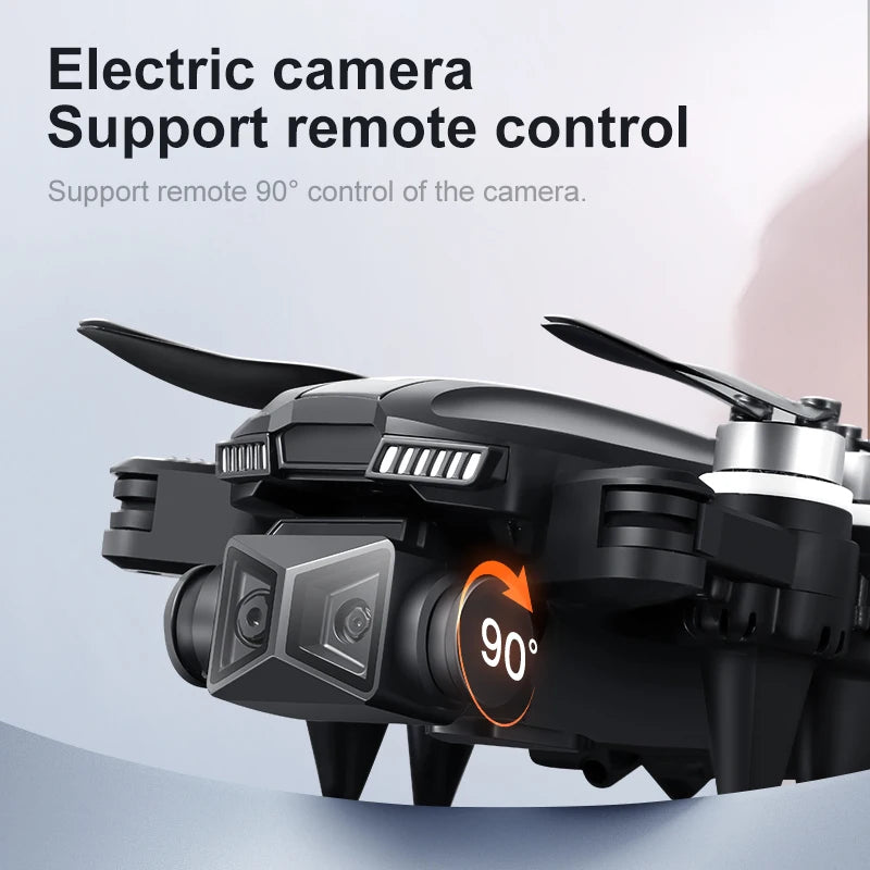 2025 D5 Drone 8K Dual Camera HD Remote Control Quadcopter With Obstacle Avoidance For Aerial Photography RC Drone Gift For Girls