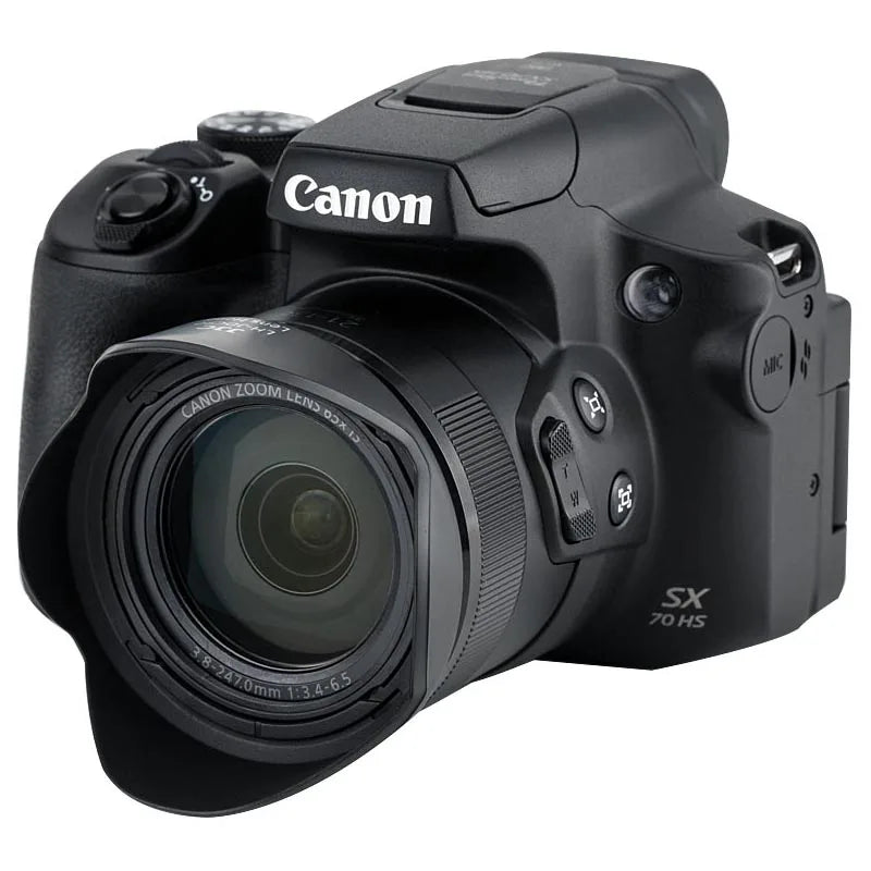 JJC Camera Bayonet Flower Lens Hood Shade Protector for CANON PowerShot SX70 HS and SX60 HS Cameras Replaces Canon LH-DC90